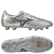 Mizuno Morelia Neo IV Pro FG Platinum Silver - Sølv/Cool Gray