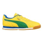 Roma Anniversario Pele Yellow-Archive Green-PUMA Team Royal