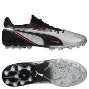 PUMA King Ultimate MG Audacity - Puma Sølv/PUMA Svart/Solen slo til/PU...