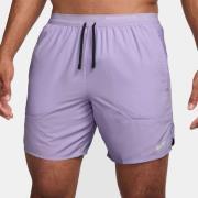 Nike Løpeshorts Dri-FIT Stride 7'' - Hortensiaer/Svart/Sølv