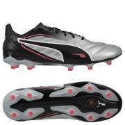 PUMA King Pro FG/AG Audacity - Puma Sølv/PUMA Svart/Solen slo til/PUMA...