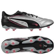 PUMA King Pro FG/AG Audacity - Puma Sølv/PUMA Svart/Solen slo til/PUMA...