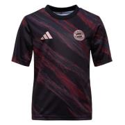 Bayern München Trenings T-Skjorte Pre Match - Svart Barn