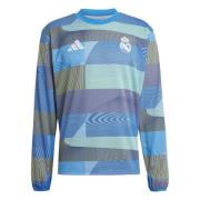 Real Madrid Trenings T-Skjorte Pre Match Warm Top - turkis