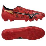 Mizuno Alpha II Select FG Ruby Red - Rød/Svart/Gull