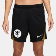 Holland Treningsshorts Dri-FIT Strike Kvinne EM 2025 - Svart/Gull Sued...