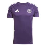Manchester United Trenings T-Skjorte Tiro 25 - Aurora plomme/Hvit/Svar...