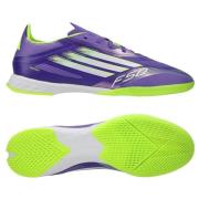 adidas F50 Pro IN Radiant Blaze - Lilla/Fottøy Hvit/Lucid Sitron