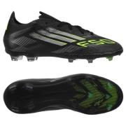 adidas F50 Elite FG Electric Stealth - Svart/Metall/Lucid Sitron Barn