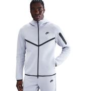 M NK TCH FLC FZ WR HOODIE GHOST/BLACK