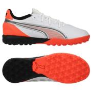 PUMA King Match TT Untamed - PUMA White/Glødende rød/PUMA Svart/Puma S...