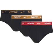 Nike Briefs 3-Pakke - Svart/Brun