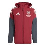 Arsenal Jakke Tiro 25 All Weather EU - Burgund/Mørkegrå