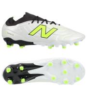 New Balance Tekela V5 Team Low Cut FG Lime Light - Hvit/Grønn