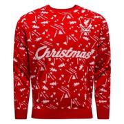 Liverpool Julegenser Retro - rød/Hvit