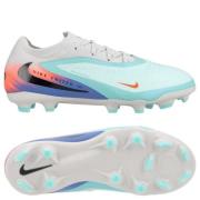 Nike Phantom 6 Pro Low Cut MG United - Turkis/Oransje Barn