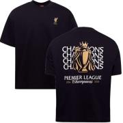 Liverpool Oversized T-skjorte Champions Trophy - Svart/Gull
