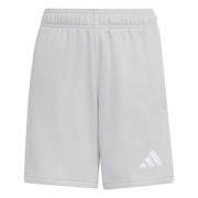 adidas Shorts Sweat Entrada 26 - Lysegrå/Hvit Barn