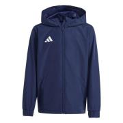 adidas Jakke All Weather Entrada 26 - Navy/Hvit Barn