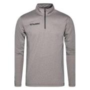 Hummel Treningsskjorte Authentic 1/2 Zip - Grå/Svart