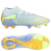 PUMA Future 9 Ultimate FG Light Up - Grønn/Isblå/Intense Lavender Kvin...