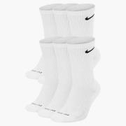 Nike Sokker Everyday Plus Cushioned Training Crew 6-pack - Hvit/Svart