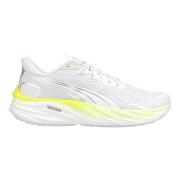 PUMA Løpesko Velocity Nitro 4 - PUMA White/Gul Kvinner