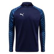 PUMA Treningsskjorte teamLIGA26 1/4 glidelås - PUMA Navy/PUMA White