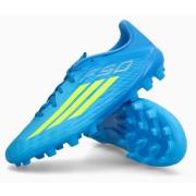 adidas F50 League 2G/3G AG Ice Cold Precision - Lucid Ray Blue/Gul/Lig...