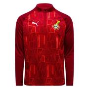 Ghana Treningsskjorte Pre Match 1/4 glidelås World Cup 2026 - Mørk kar...