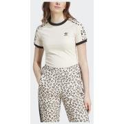 Adidas Originals Leopard 3-Stripes Tee