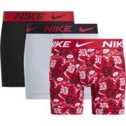 Nike Boxer 3-Pakke Just Do It - rød/Hvit/Svart