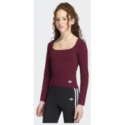 Adidas Originals SLIM FRONT SQUARE COLLAR LONGSLEEVE T-Shirt