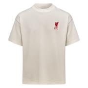 Liverpool T-skjorte YNWA Oversized - Off White